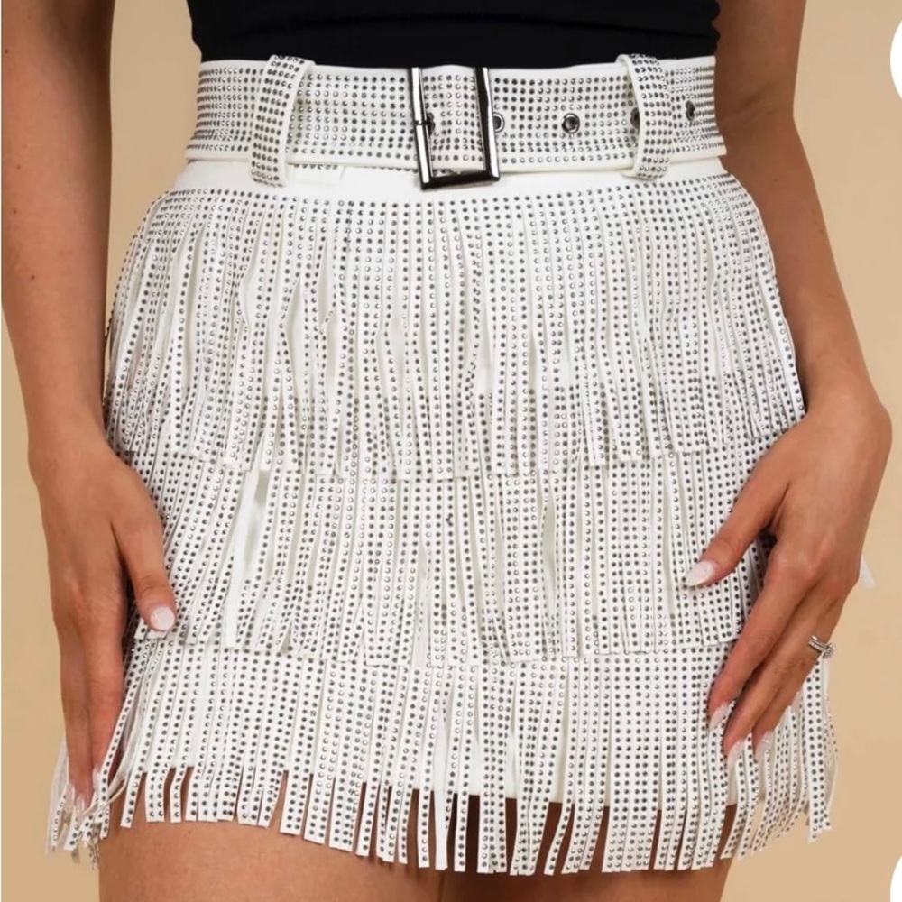 Rhinestone Skort from Blushing Brunette